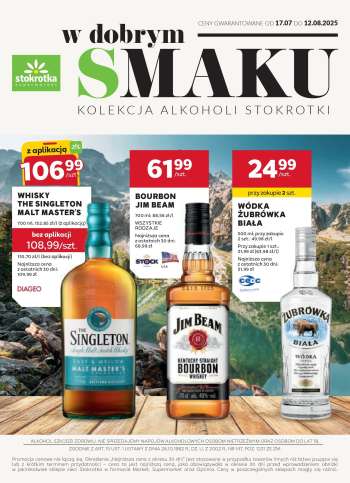 Gazetka Stokrotka Supermarket - 17.07.2025 - 12.08.2025.