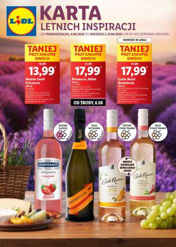 Gazetka Lidl - 4.08.2025 - 31.08.2025.