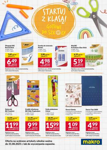 Gazetka Makro - 6.08.2025 - 31.08.2025.